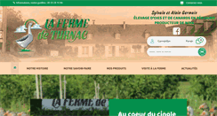 Desktop Screenshot of fermedeturnac.com